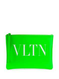 Valentino Garavani клатч с логотипом VLTN