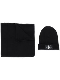 Calvin Klein комплект из шапки бини и шарфа