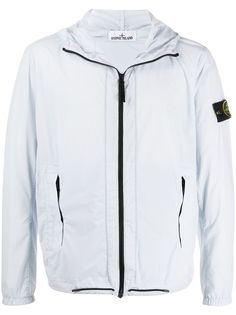 Stone Island легкая куртка с капюшоном