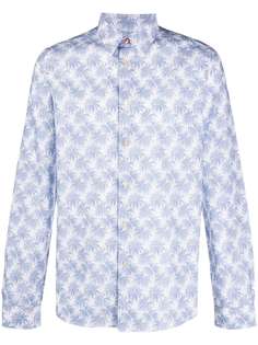 Paul Smith рубашка с принтом Palm