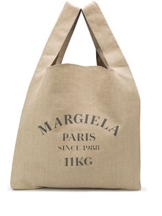Maison Margiela сумка-шопер с логотипом