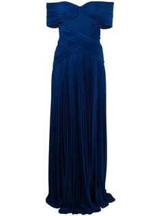 Elisabetta Franchi плиссированное платье