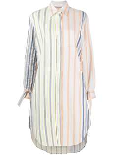 JW Anderson полосатое платье-рубашка на пуговицах