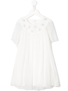 Chloé Kids декорированное платье