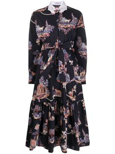 Vivetta платье-рубашка с декорированным воротником