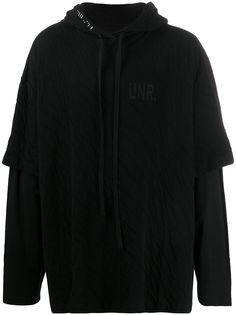 UNRAVEL PROJECT многослойное худи оверсайз