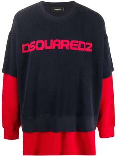 Dsquared2 двухслойная толстовка