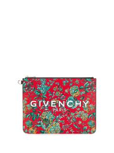 Givenchy клатч с цветочным принтом