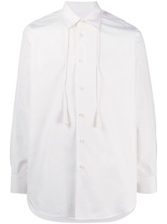 Jil Sander рубашка с кисточками