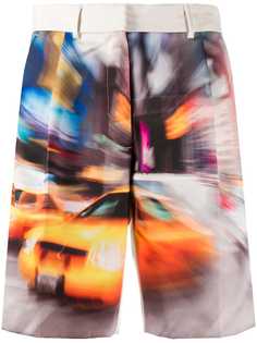 Heron Preston шорты с принтом