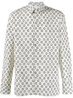 Sandro Paris рубашка с принтом