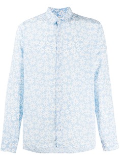 Sandro Paris рубашка с цветочным принтом