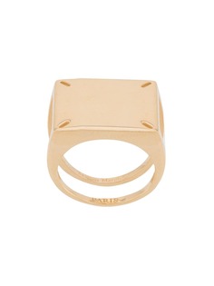 Maison Margiela кольцо с гравировкой
