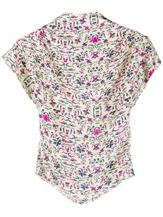 Isabel Marant блузка с цветочным принтом