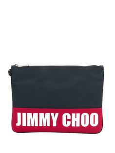 Jimmy Choo клатч с логотипом