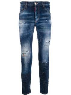 Dsquared2 джинсы с эффектом потертости