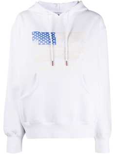 Telfar худи оверсайз с графичным принтом