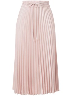 RED Valentino плиссированная юбка миди