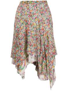 Isabel Marant юбка Myles с цветочным принтом