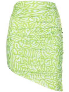 Maisie Wilen юбка асимметричного кроя с графичным принтом