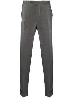 Canali строгие брюки прямого кроя