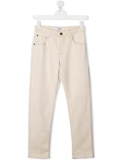 Brunello Cucinelli Kids прямые джинсы