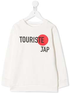Touriste свитер с надписью