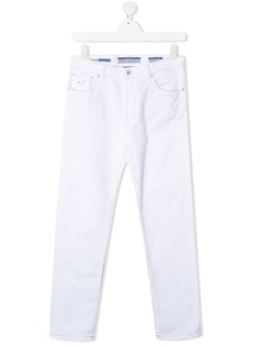 Jacob Cohen Junior джинсы Kimberly с контрастной строчкой