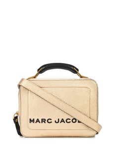 Marc Jacobs фактурная сумка с эффектом металлик