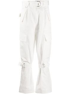 MSGM брюки карго с поясом