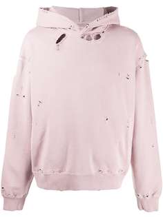 C2h4 худи с эффектом потертости