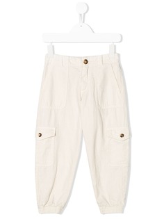 Brunello Cucinelli Kids брюки карго