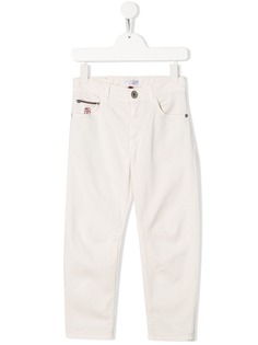 Brunello Cucinelli Kids джинсы прямого кроя