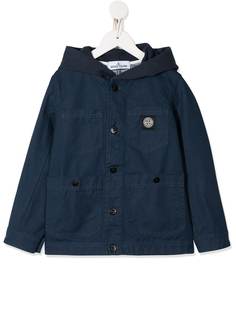 Stone Island Junior куртка с капюшоном