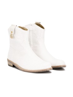 Monnalisa ковбойские ботинки на молнии