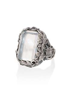 Lyly Erlandsson серебряное кольцо Orsay с кристаллом