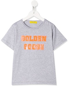 Golden Goose Kids футболка с логотипом