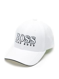 BOSS бейсболка с вышитым логотипом