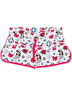 Mc2 Saint Barth Kids плавки-брифы Coco Sailor Tattoo