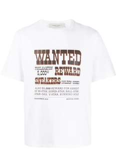 Golden Goose футболка с принтом Wanted