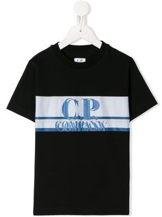 C.P. Company Kids футболка с круглым вырезом и логотипом