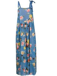 Semicouture платье с цветочным принтом
