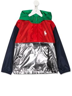 Ralph Lauren Kids пуловер из ткани рипстоп