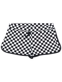 Mc2 Saint Barth Kids шорты Coco в шахматную клетку