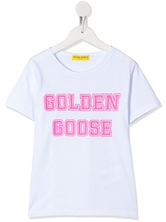 Golden Goose Kids футболка с логотипом