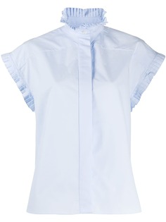 Alexandre Vauthier блузка с оборками на рукавах