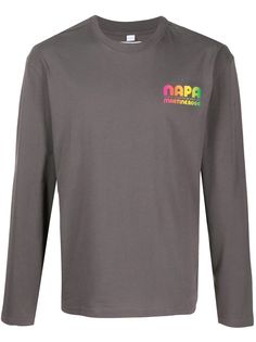 Napa By Martine Rose футболка с длинными рукавами и карманом