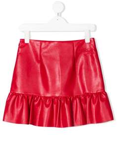 Philosophy Di Lorenzo Serafini Kids юбка мини из экокожи