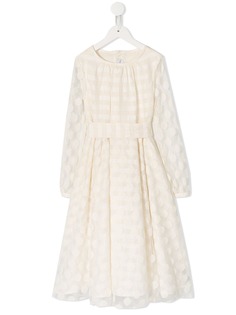 Oscar De La Renta Kids платье с узором