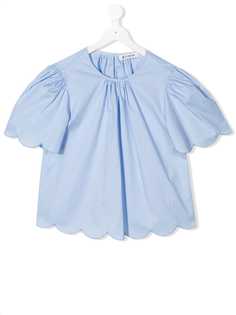 Dondup Kids блузка с оборками